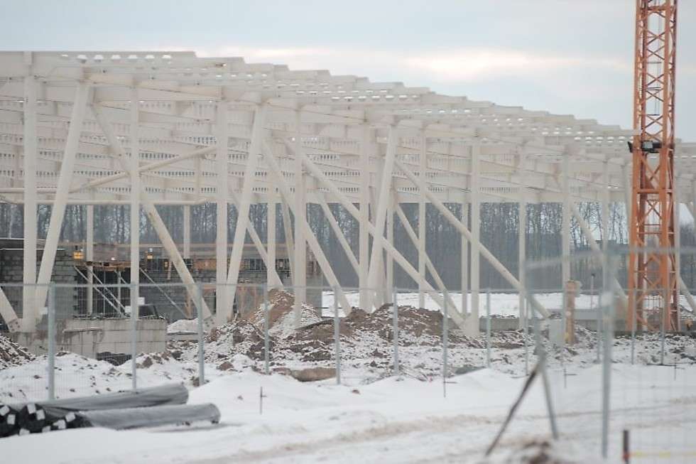  Zima na lotnisku w budowie (zdjęcie 22) - Autor: Port Lotniczy Lublin/Mikołaj Majda