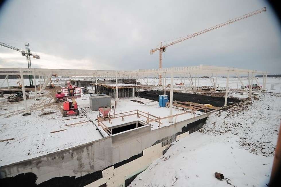  Zima na lotnisku w budowie (zdjęcie 24) - Autor: Port Lotniczy Lublin/Mikołaj Majda
