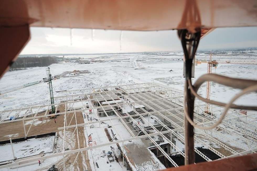  Zima na lotnisku w budowie (zdjęcie 25) - Autor: Port Lotniczy Lublin/Mikołaj Majda