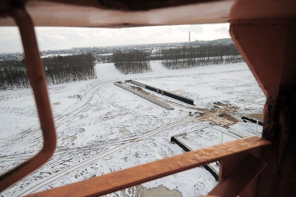  Zima na lotnisku w budowie  - Autor: Port Lotniczy Lublin/Mikołaj Majda