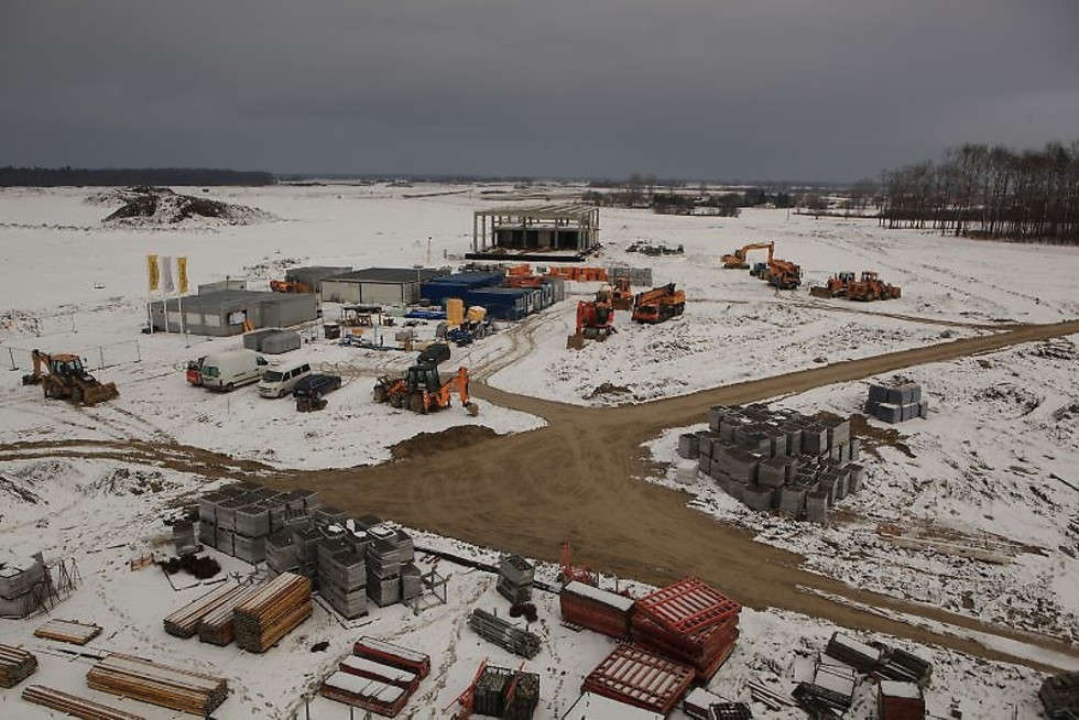  Zima na lotnisku w budowie (zdjęcie 9) - Autor: Port Lotniczy Lublin/Mikołaj Majda