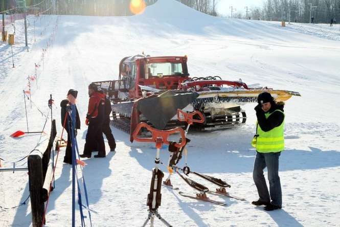 Wypadek na stoku narciarskim w Rąblowie - Autor: Maciej Kaczanowski
