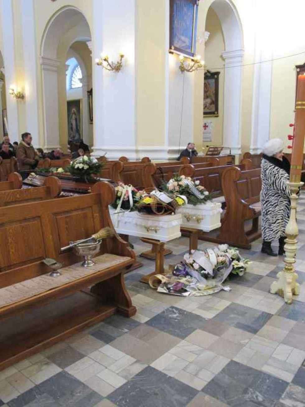  Pogrzeb ofiar pożaru w Białej Podlaskiej  - Autor: Marek Pietrzela