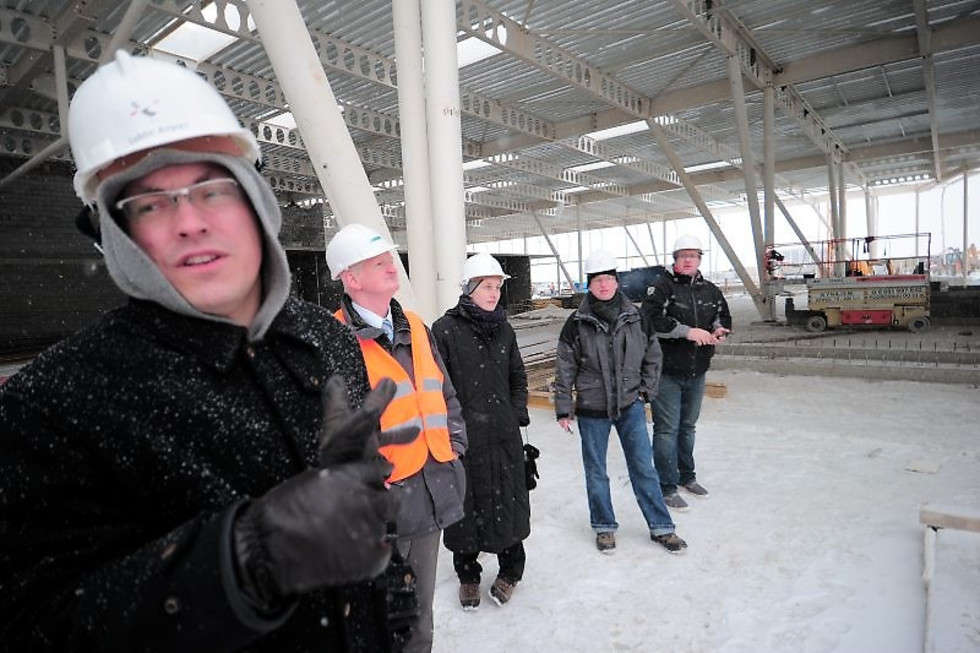 Budowę terminala nadzoruje Grzegorz Stiasny - główny projektant