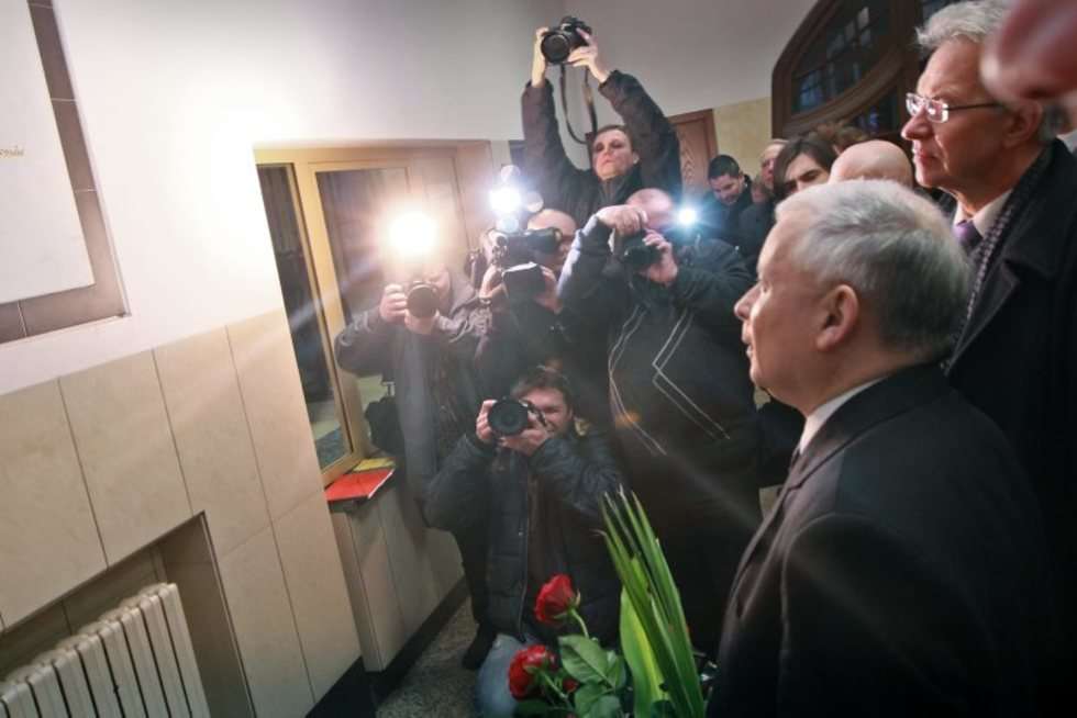  Jarosław Kaczyński na KUL (zdjęcie 2) - Autor: Wojciech Nieśpiałowski
