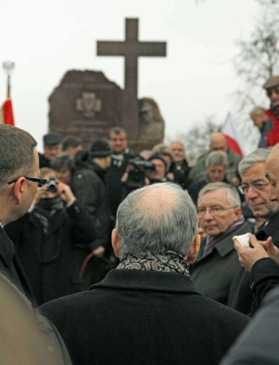  Jarosław Kaczyński w Piaskach  - Autor: Maciej Kaczanowski