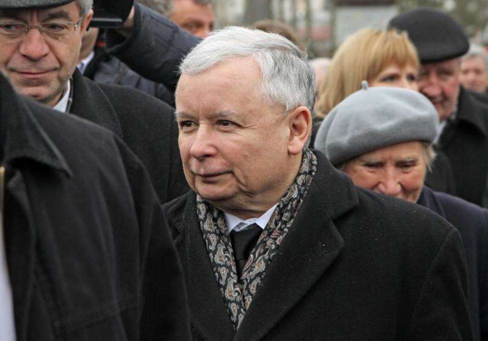  Jarosław Kaczyński w Piaskach