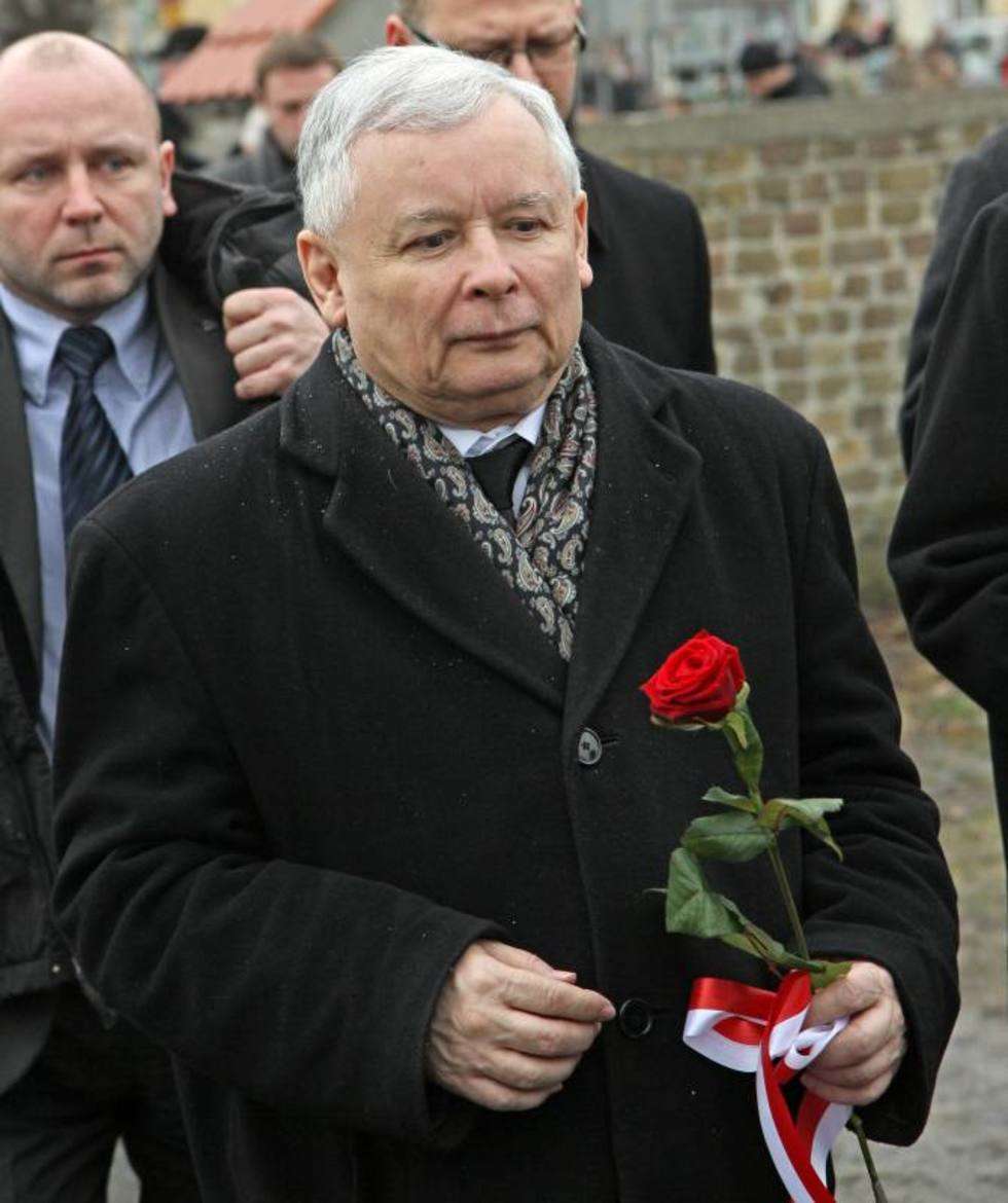  Jarosław Kaczyński w Piaskach (zdjęcie 3) - Autor: Maciej Kaczanowski