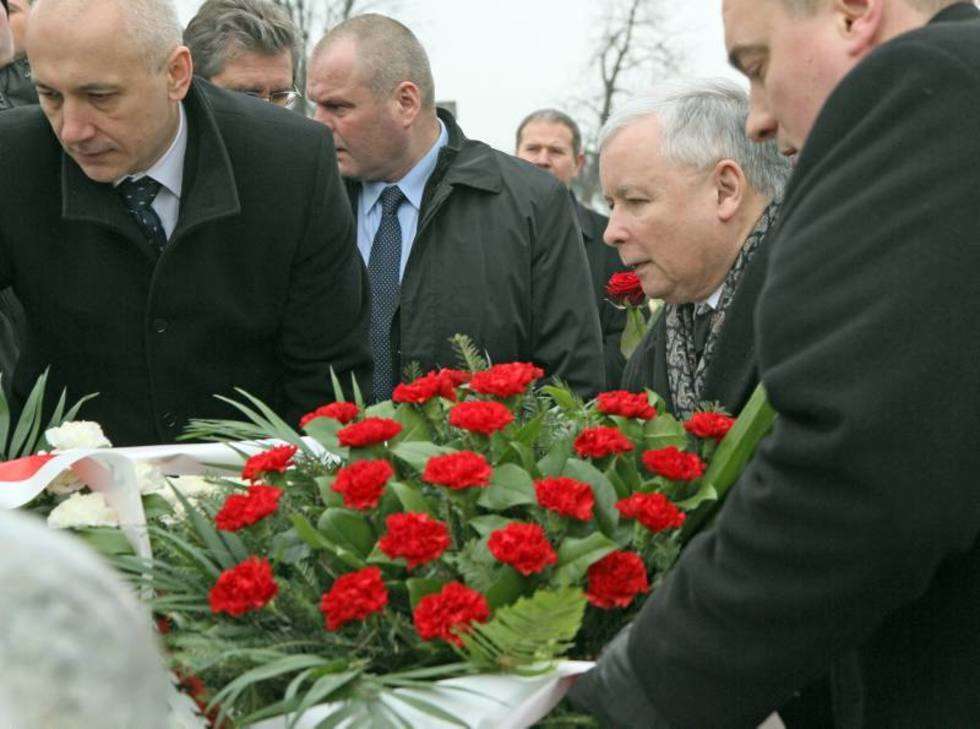  Jarosław Kaczyński w Piaskach (zdjęcie 6) - Autor: Maciej Kaczanowski