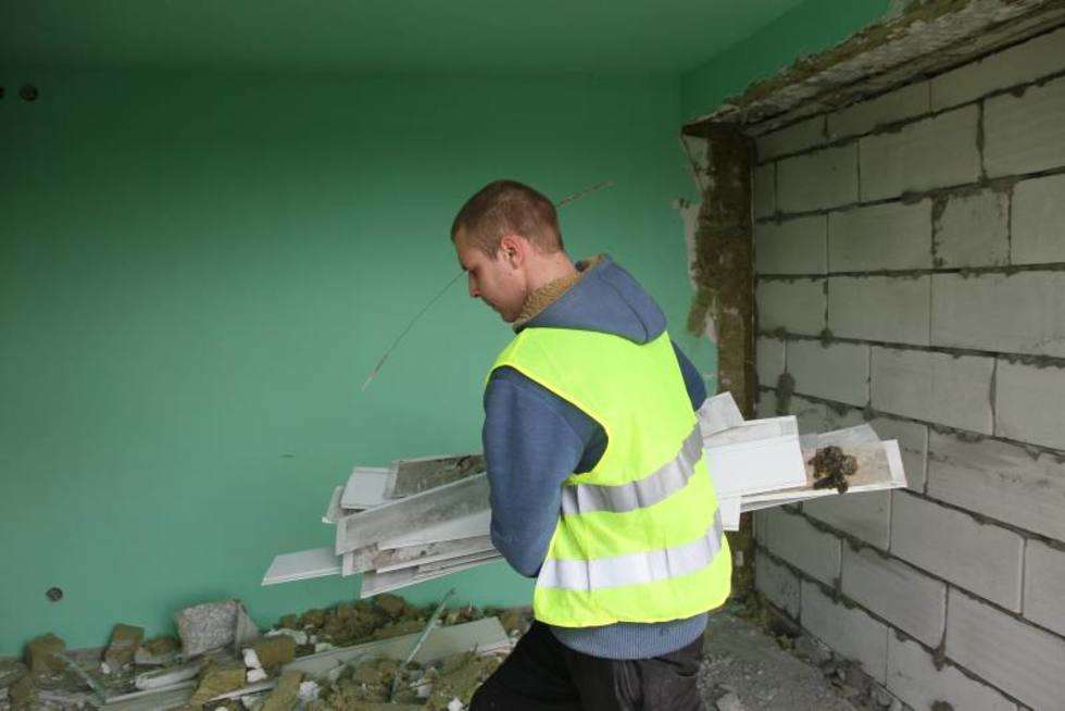  Wyburzanie domów pod obwodnicę (zdjęcie 4) - Autor: Maciej Kaczanowski