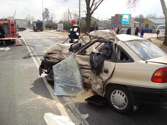 Tragiczny wypadek w Moszczance - Autor: KP PSP w Rykach