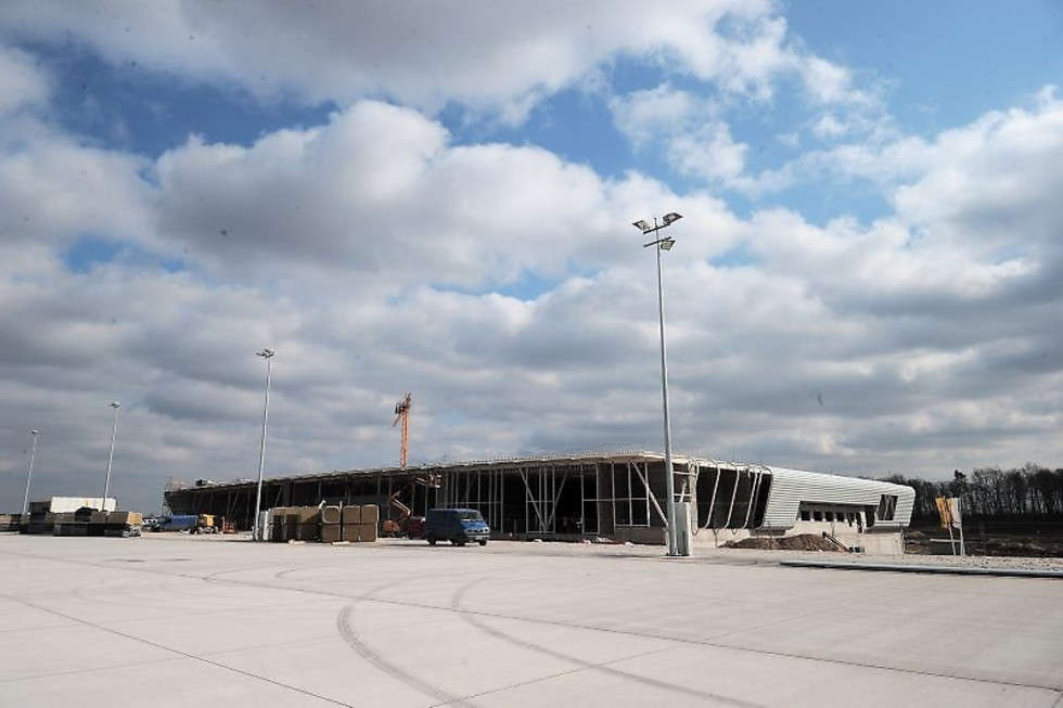  Budowa lotniska w Świdniku (zdjęcie 1) - Autor: Mikołaj Majda / Port Lotniczy Lublin