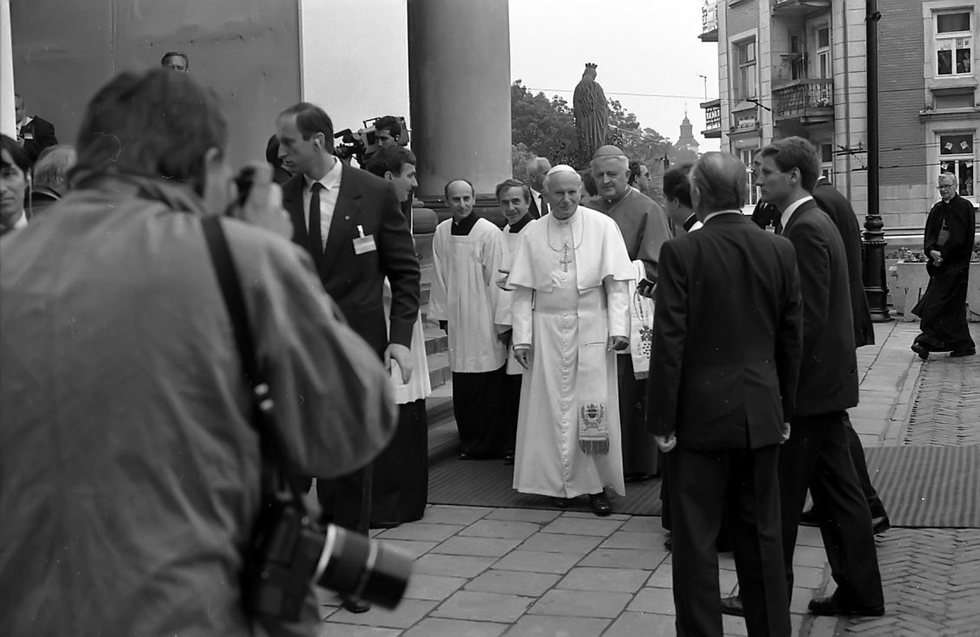  Jan Paweł II w Lublinie (zdjęcia) (zdjęcie 3) - Autor: Jacek Mirosław