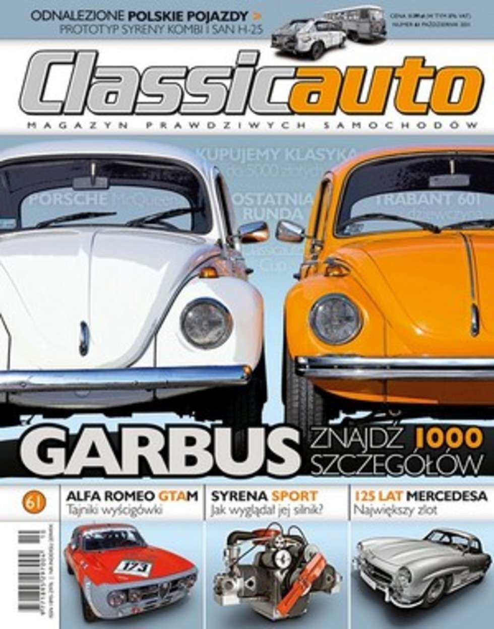  ArtFront Czasopisma motoryzacyjne: Classic Auto nr 10/2011