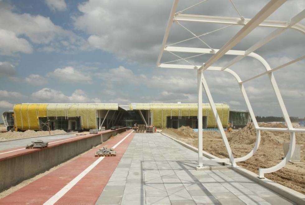  Budowa terminalu lotniska w Świdniku  - Autor: Maciej Kaczanowski