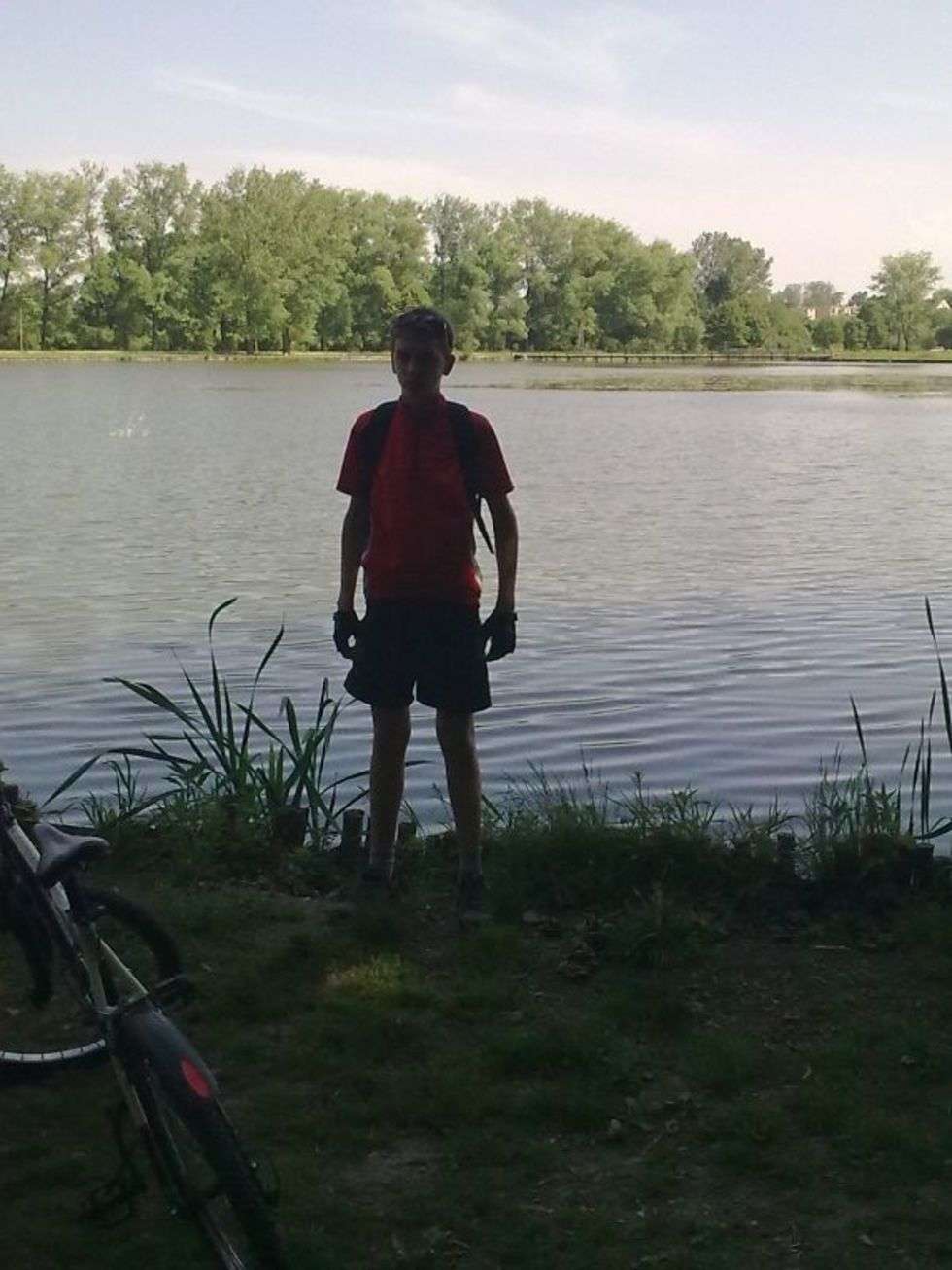  Zdjęcia zostały wykonane podczas wycieczki rowerowej z moim synem nad zalew w Bychawie