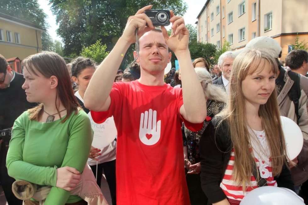  Marsz Życia w Lublinie (zdjęcie 10) - Autor: Wojciech Nieśpiałowski