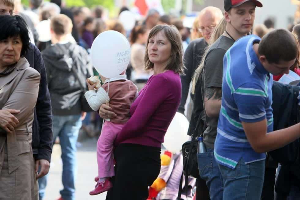  Marsz Życia w Lublinie (zdjęcie 26) - Autor: Wojciech Nieśpiałowski