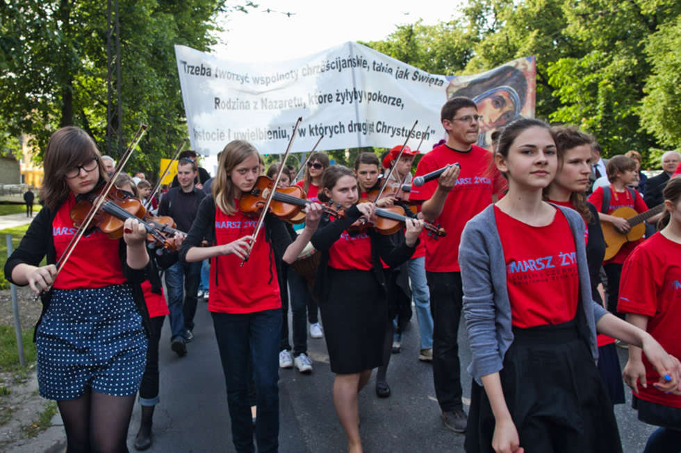  Marsz Życia w Lublinie (zdjęcie 33) - Autor: Jacek Szydłowski