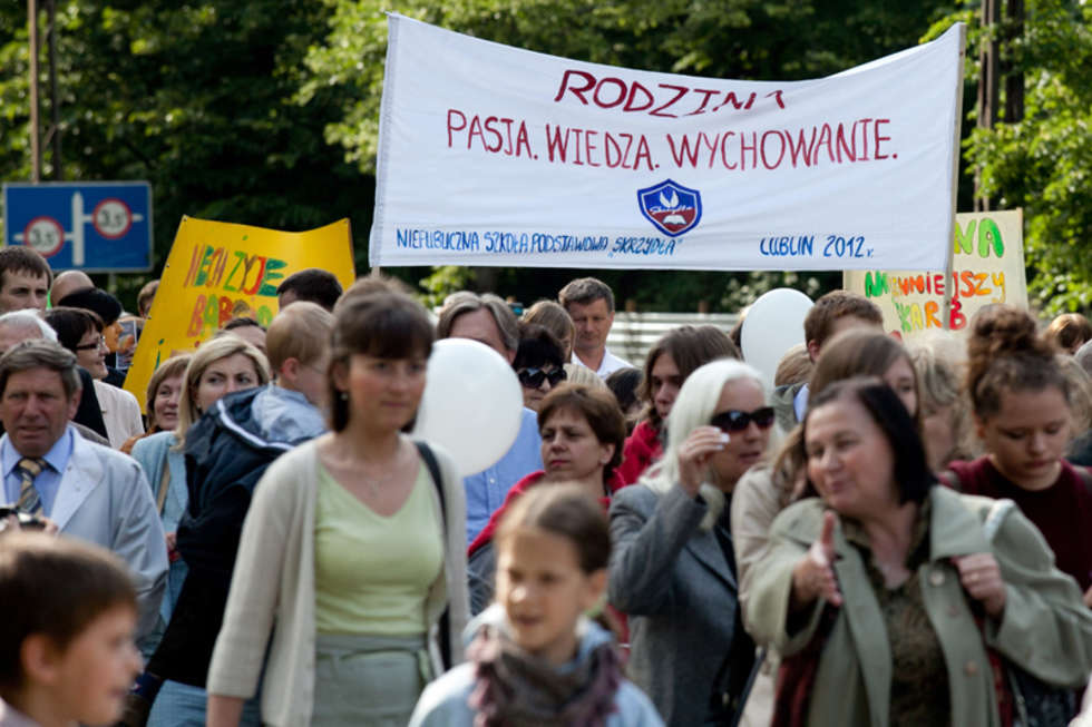  Marsz Życia w Lublinie (zdjęcie 34) - Autor: Jacek Szydłowski