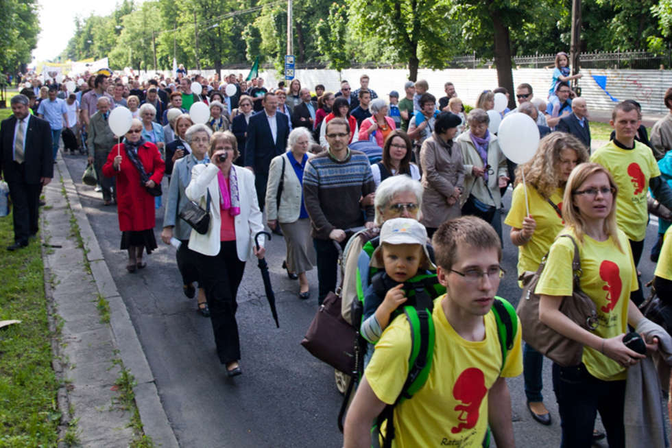  Marsz Życia w Lublinie (zdjęcie 37) - Autor: Jacek Szydłowski
