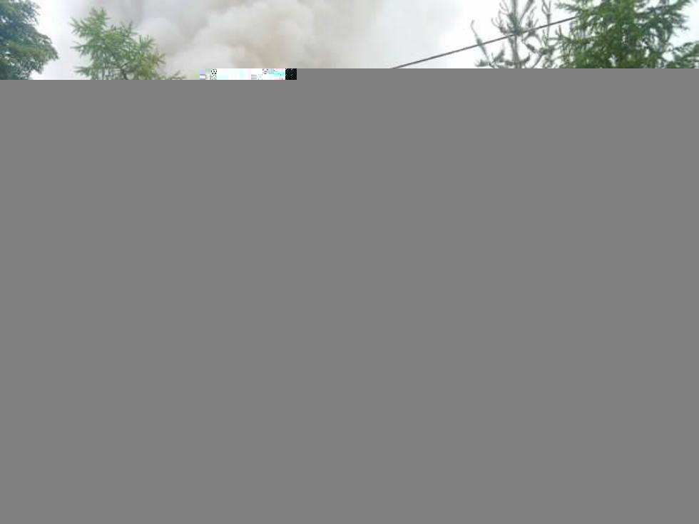  Pożar domu w miejscowości Krępa (zdjęcie 2) - Autor: Fotonews