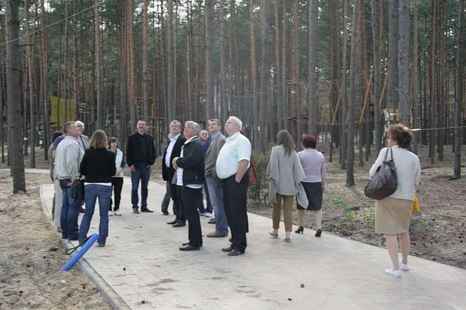 Park linowy w Janowie Lubelskim już otwarty