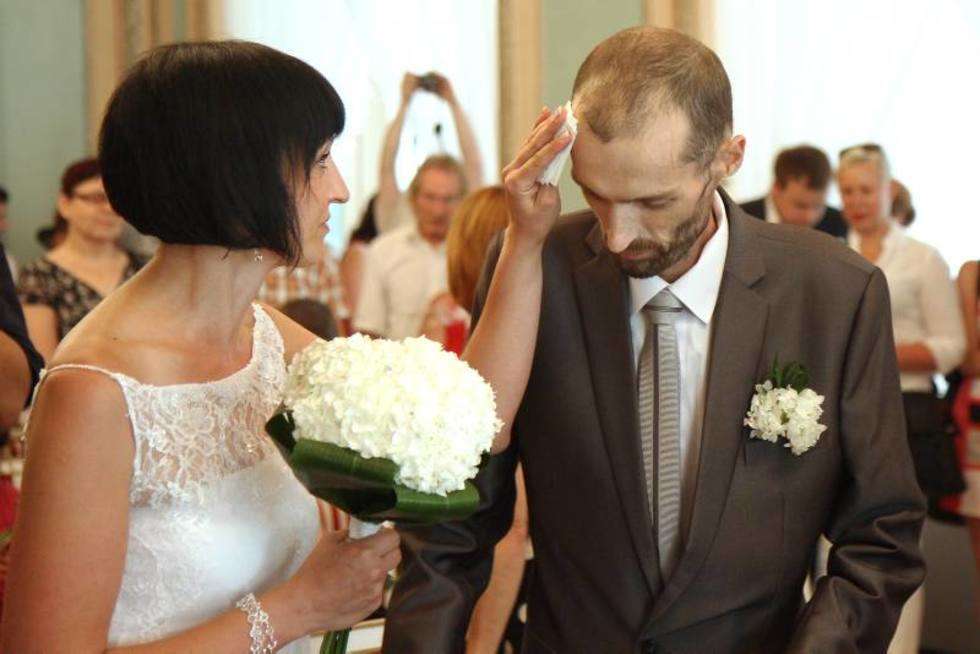  Ślub Wioletty i Marcina Różyckich (zdjęcie 11) - Autor: Maciej Kaczanowski