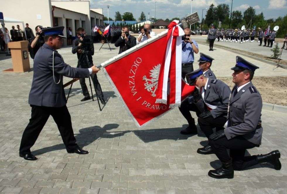  Komenda Powiatowa Policji w Łęcznej (zdjęcie 11) - Autor: Jacek Świerczyński