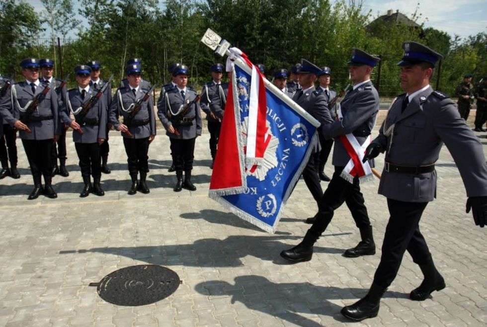  Komenda Powiatowa Policji w Łęcznej (zdjęcie 12) - Autor: Jacek Świerczyński