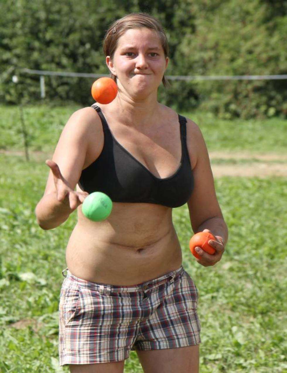 Finały jollyball i treningi żonglerów  (zdjęcie 4) - Autor: Maciej Kaczanowski
