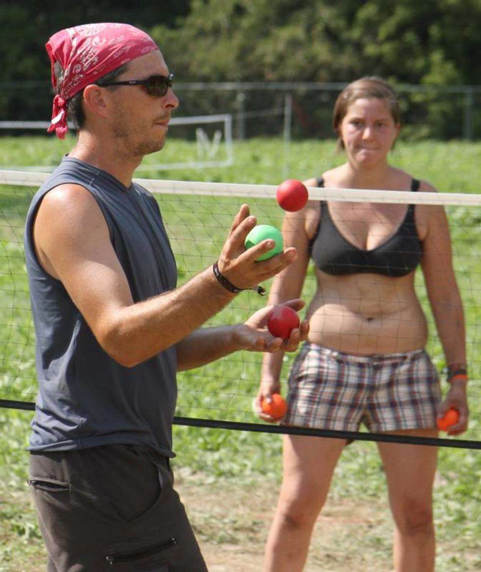  Finały jollyball i treningi żonglerów  (zdjęcie 6) - Autor: Maciej Kaczanowski