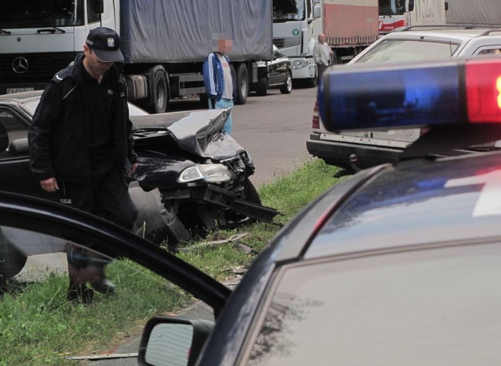  Wypadek w Konopnicy   - Autor: Fotonews