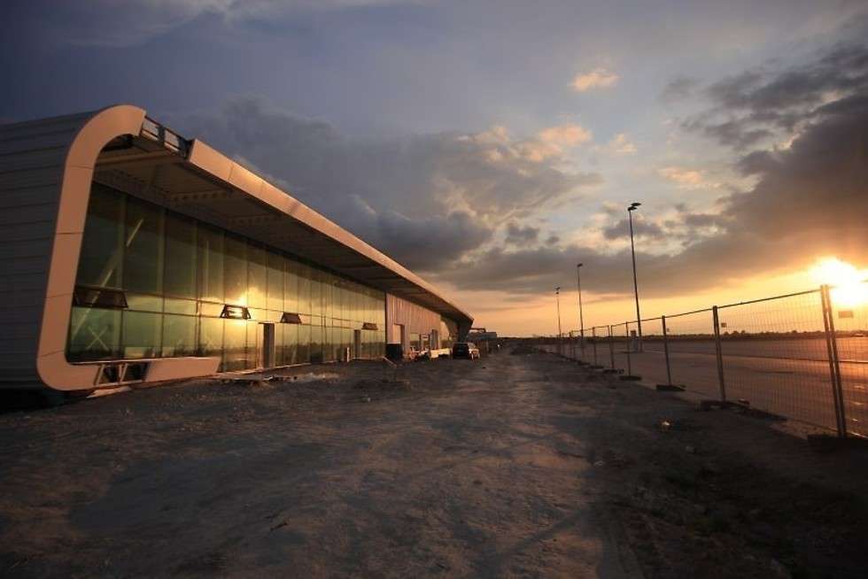  Budowa lotniska w Świdniku (zdjęcie 1) - Autor: airport.lublin.pl