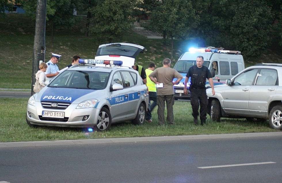  Wypadek na ul. Jana Pawła II (zdjęcie 7) - Autor: Fotonews / MM Lublin