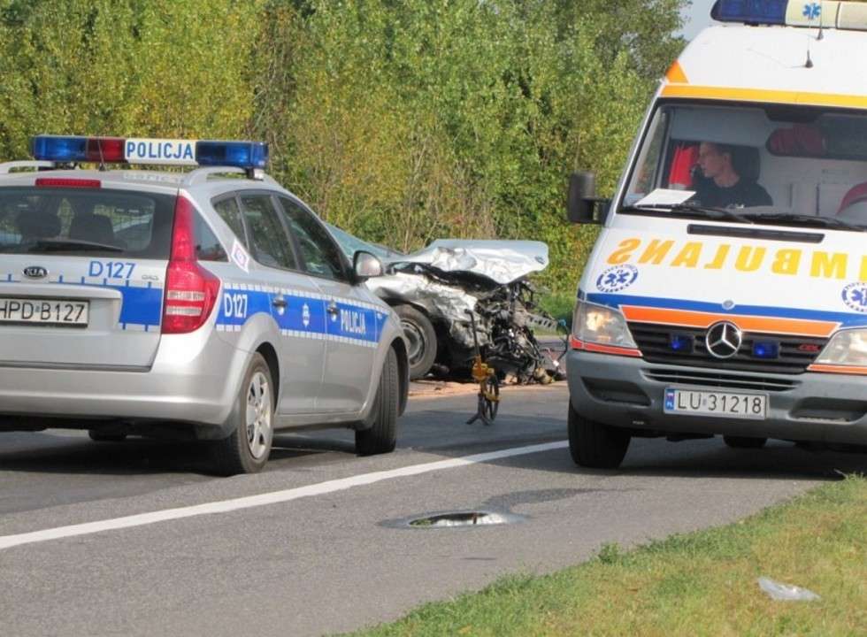  Strzeszkowice Duże. Zdjęcia z wypadku (zdjęcie 4) - Autor: Fotonews / MM Lublin