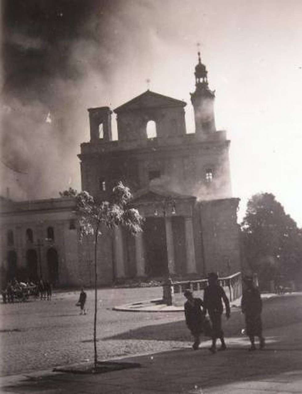  Bombardowanie Lublina (zdjęcie 2) - Autor: Archiwum Jerzego Żukowskiego