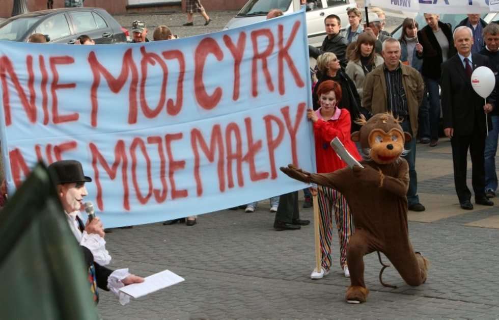  Manifestacja Solidarności:  (zdjęcie 14) - Autor: Wojciech Nieśpiałowski