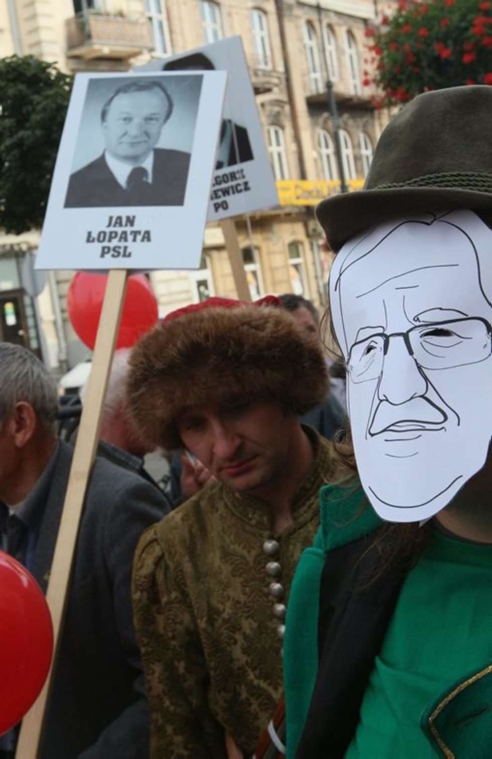  Manifestacja Solidarności:  (zdjęcie 4) - Autor: Wojciech Nieśpiałowski