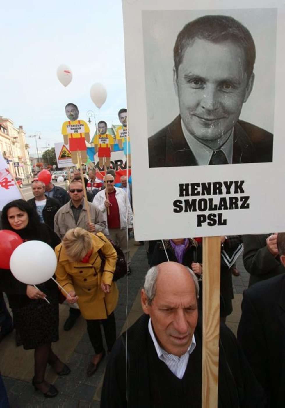  Manifestacja Solidarności:  (zdjęcie 8) - Autor: Wojciech Nieśpiałowski
