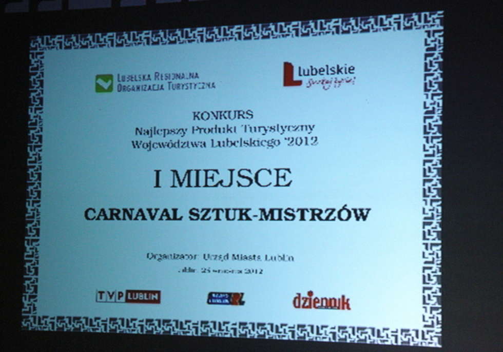  Najlepszy Produkt Turystyczny Województwa Lubelskiego 2012  - Autor: Maciej Kaczanowski