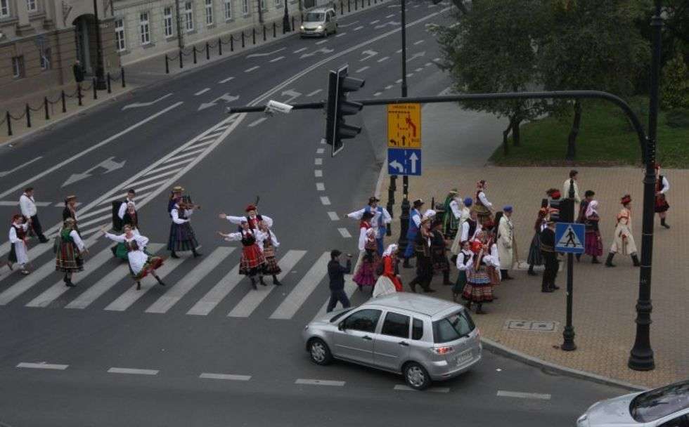  Tańce ludowe w Lublinie (zdjęcie 10) - Autor: Wojciech Nieśpiałowski