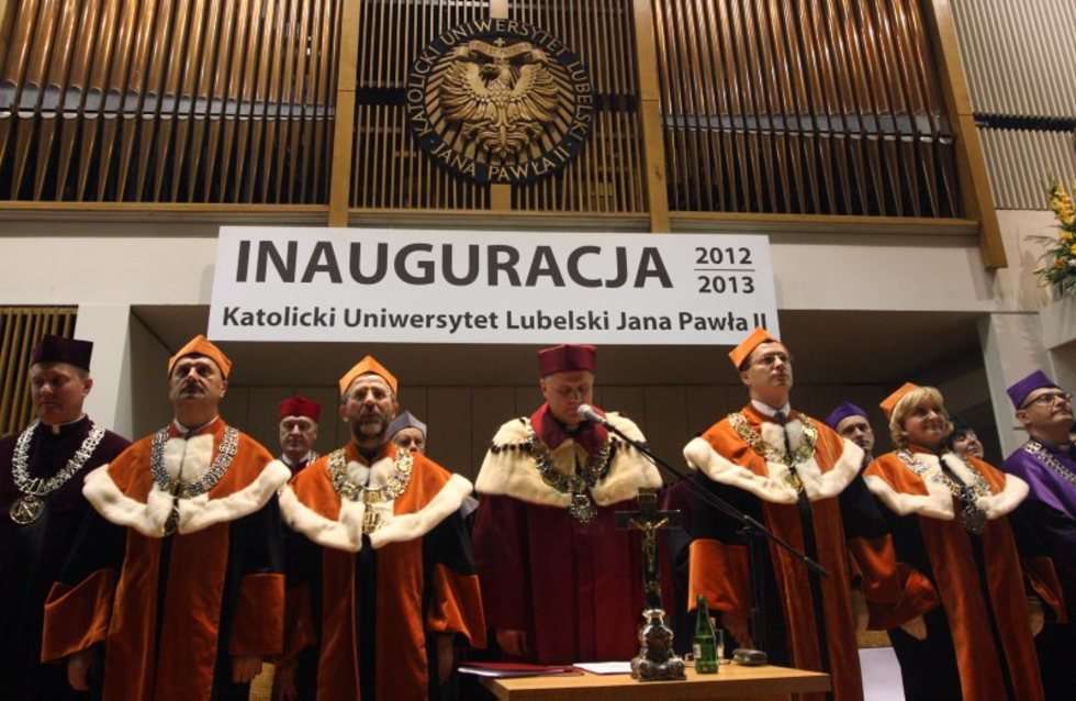  Inauguracja roku akademickiego 2012/2013 na KUL (zdjęcie 10) - Autor: Wojciech Nieśpiałowski