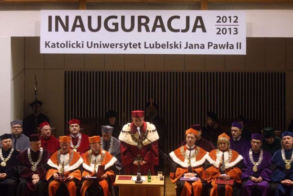  Inauguracja roku akademickiego 2012/2013 na KUL (zdjęcie 1) - Autor: Wojciech Nieśpiałowski