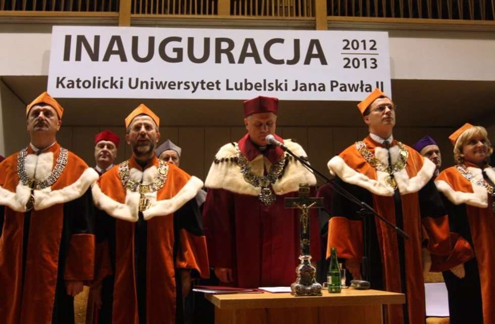  Inauguracja roku akademickiego 2012/2013 na KUL (zdjęcie 4) - Autor: Wojciech Nieśpiałowski