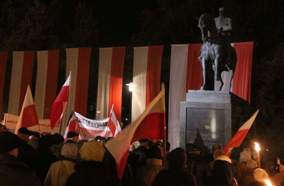 Lubelski Marsz Niepodległości (zdjęcie 14) - Autor: Wojciech Nieśpiałowski