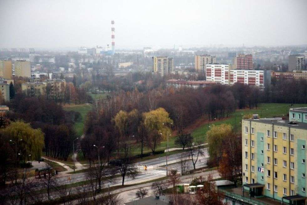  Widok z budowy na Metropolitan Park (zdjęcie 1) - Autor: Jacek Świerczyński