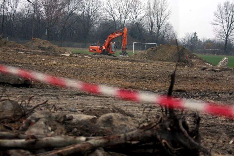  Przebudowa stadionu w Świdniku (zdjęcie 4) - Autor: Jacek Świerczyński