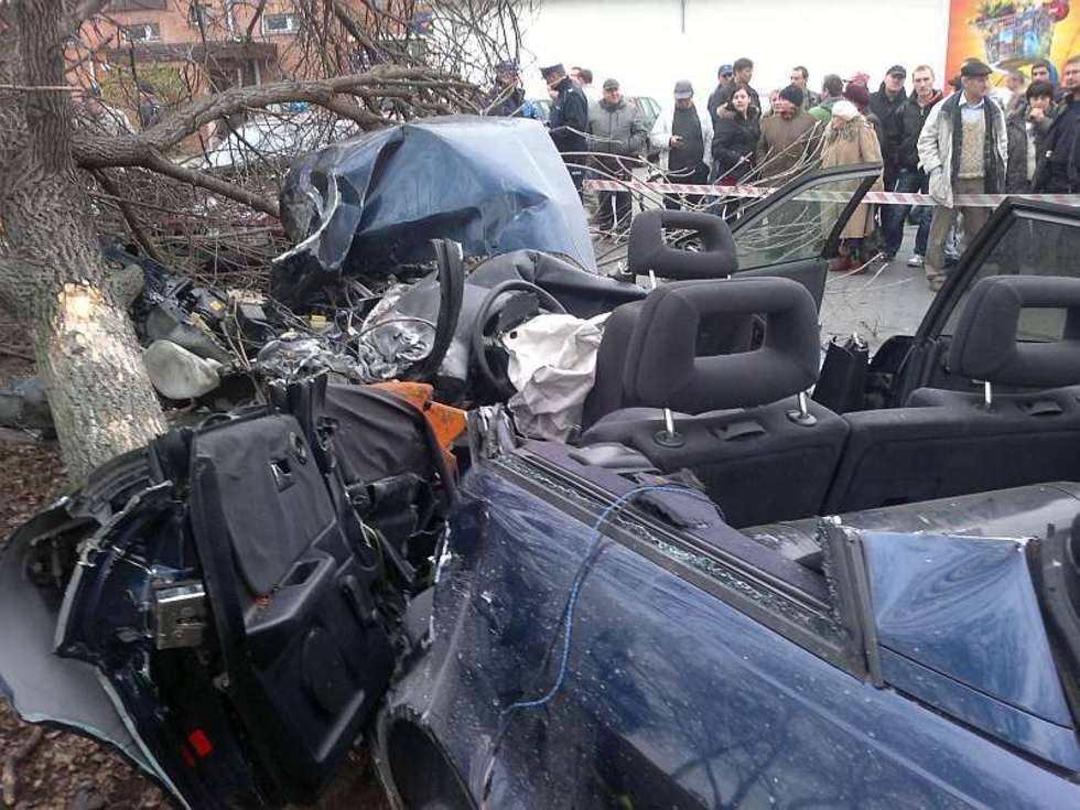  Tragiczny wypadek w Chełmie (zdjęcie 4) - Autor: Zdjęcia operacyjne KM PSP Chełm