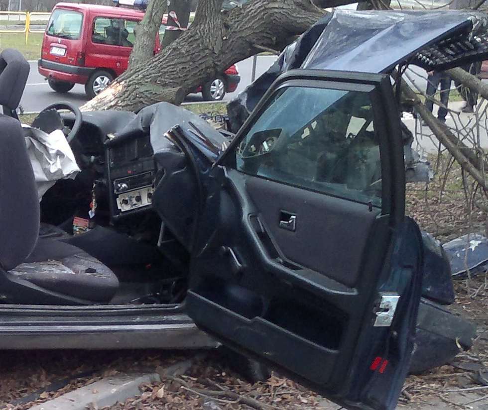 Tragiczny wypadek w Chełmie  - Autor: Zdjęcia operacyjne KM PSP Chełm